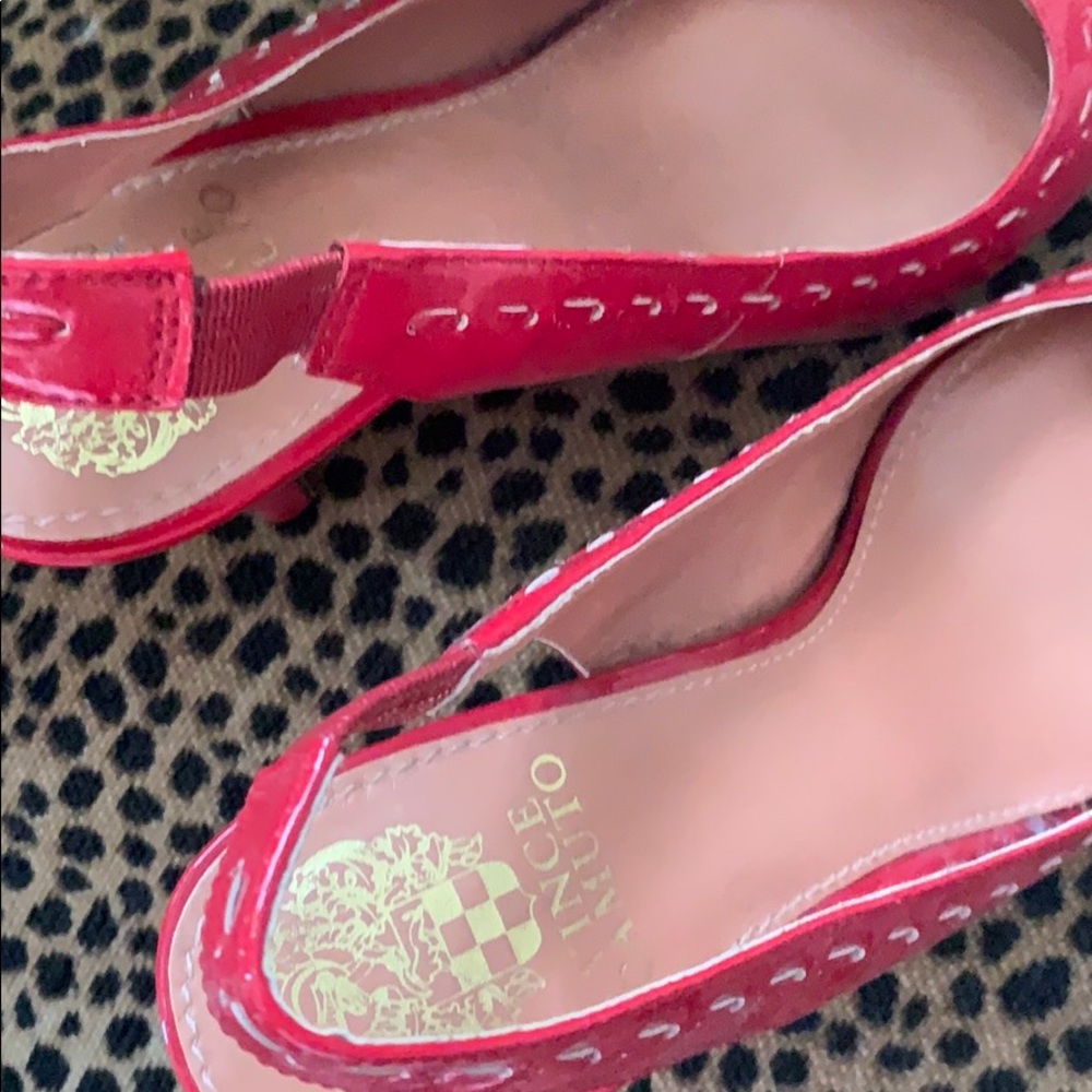 Excellent Red Vince Camuto Heels